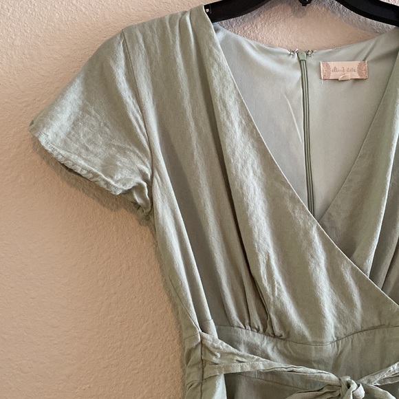 mini green romper - Picture 2 of 4